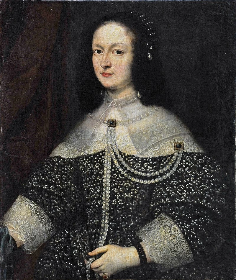 Ritratto di Margherita de' Medici (1612 - 1679), figlia di Cosimo II de' Medici (1590, 1621)